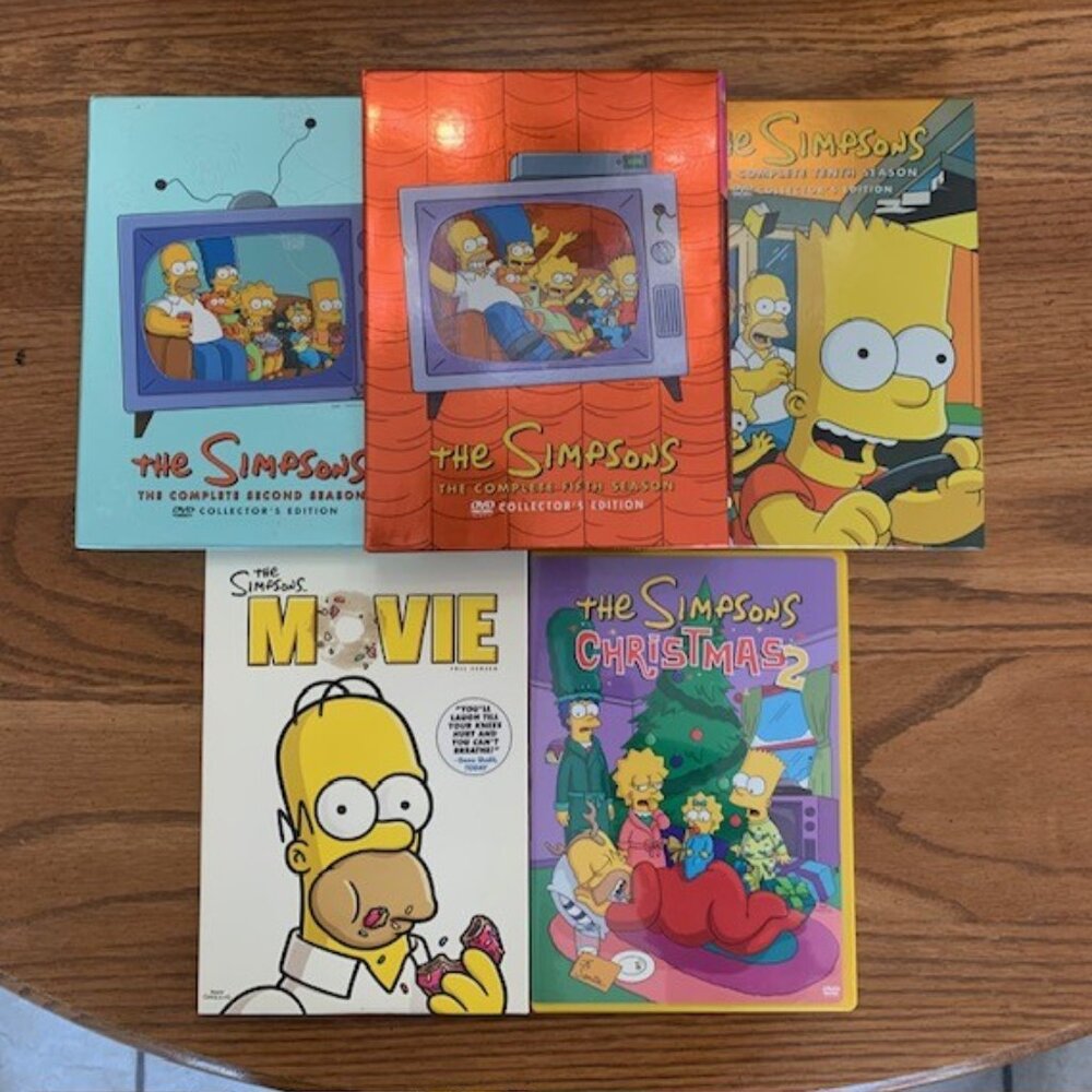 Simpsons 5 DVD Bundle